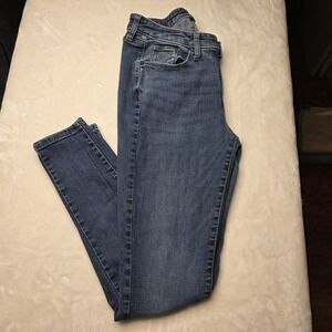Universal Thread Jeans Womens SZ 10/30R  Skinny Denim Medium Wash Blue Mid-Rise